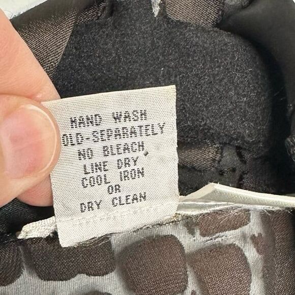 Aliki Yamani Creations Silk Open Shirt Jacket Cardigan Burn Out Plus Size 3X - Picture 7 of 7